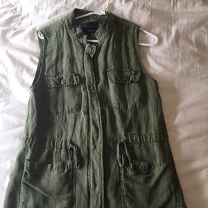 Anthropologie Sanctuary vest size L